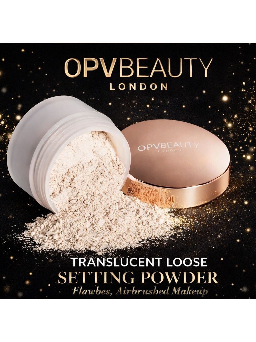 OPV Beauty London Translucent Loose Setting Powder 30g